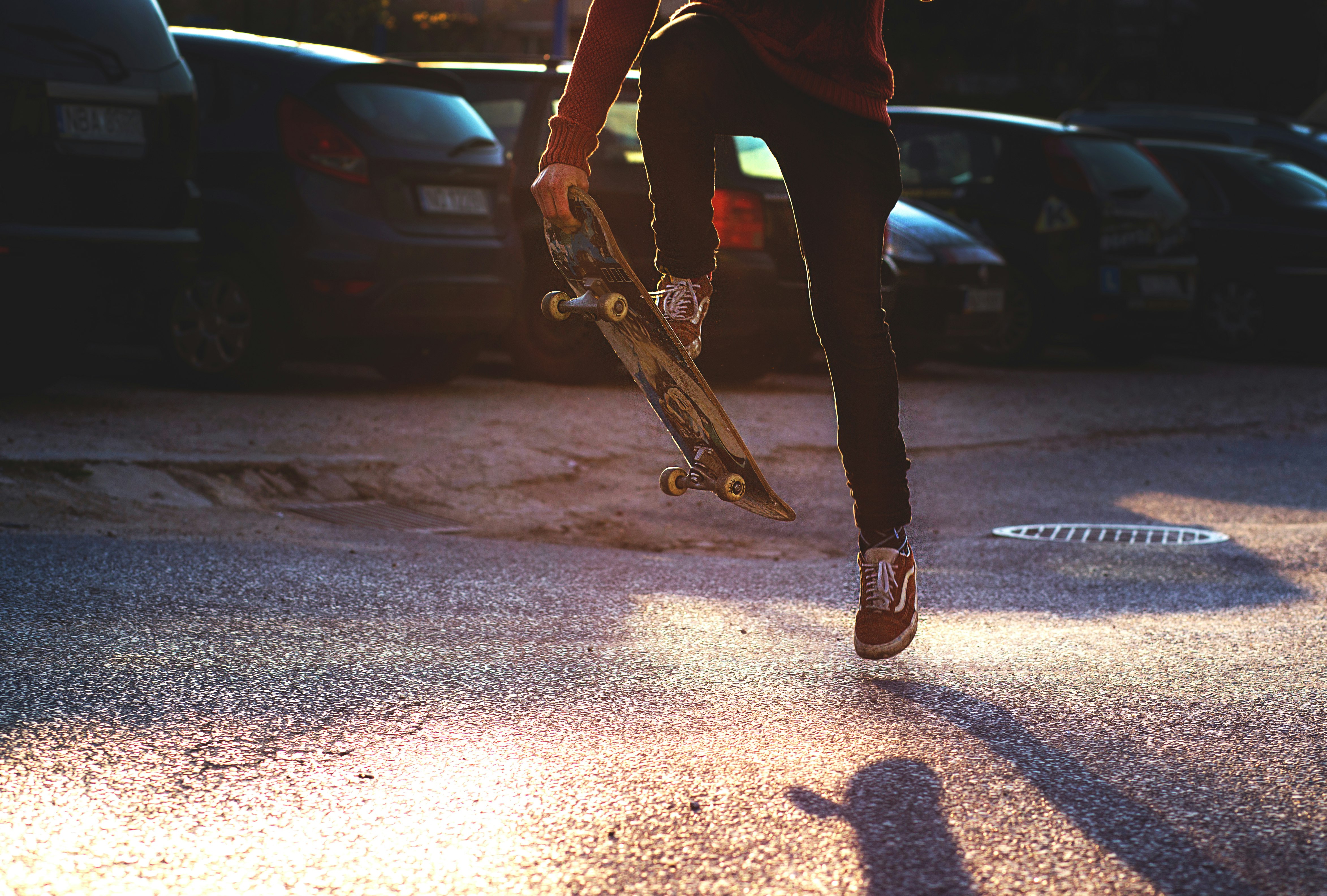 person doing tricks on skateboards